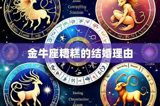 金牛座糟糕的结婚理由