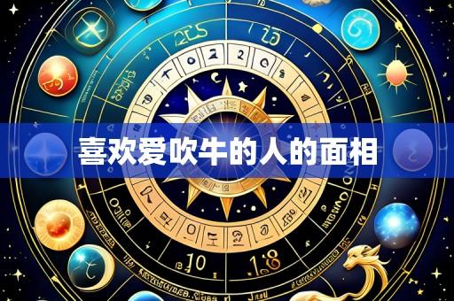 喜欢爱吹牛的人的面相