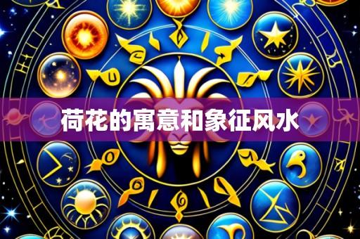 荷花的寓意和象征风水