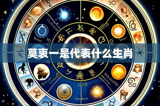 莫衷一是代表什么生肖
