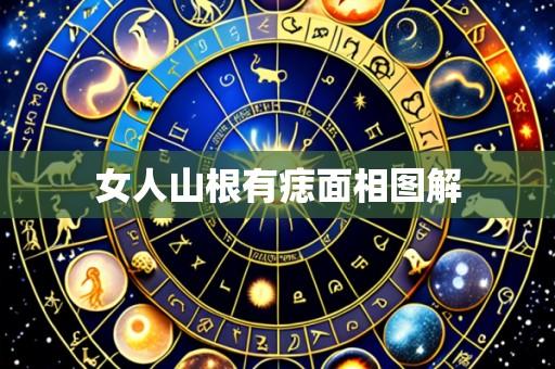 女人山根有痣面相图解