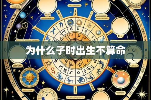 为什么子时出生不算命