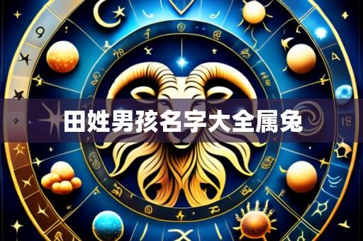 田姓男孩名字大全属兔