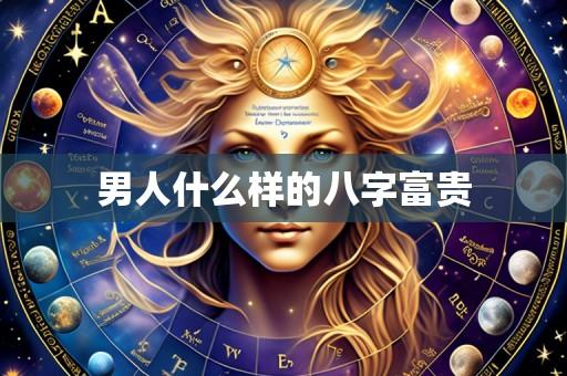 男人什么样的八字富贵