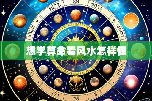 想学算命看风水怎样懂