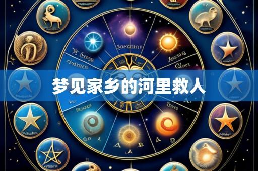 梦见家乡的河里救人