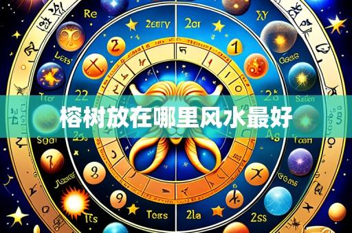 榕树放在哪里风水最好