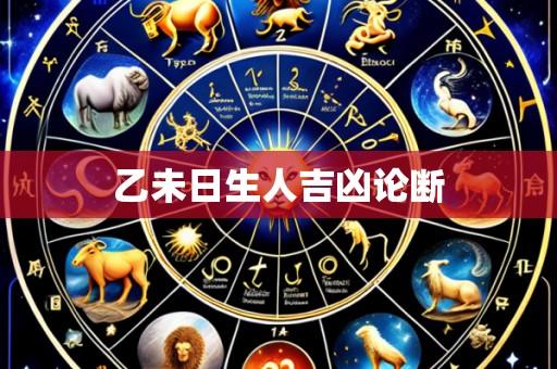 乙未日生人吉凶论断