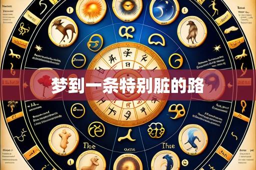 梦到一条特别脏的路