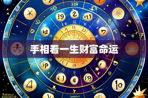 手相看一生财富命运