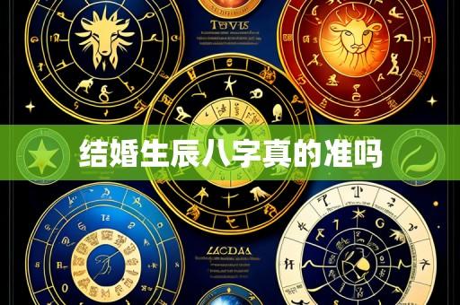 结婚生辰八字真的准吗