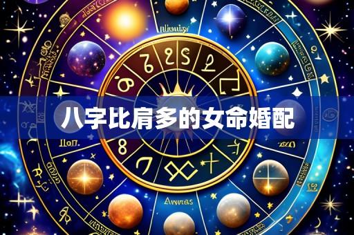 八字比肩多的女命婚配