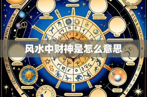 风水中财神是怎么意思