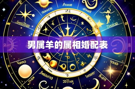男属羊的属相婚配表