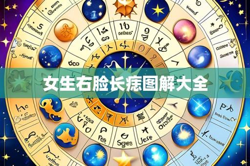 女生右脸长痣图解大全