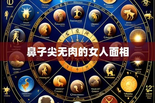 鼻子尖无肉的女人面相