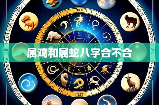 属鸡和属蛇八字合不合