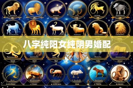 八字纯阳女纯阴男婚配