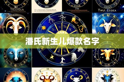 潘氏新生儿爆款名字