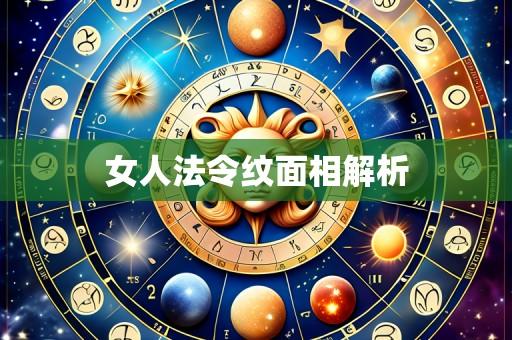 女人法令纹面相解析