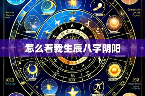 怎么看我生辰八字阴阳