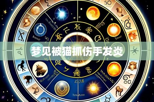 梦见被猫抓伤手发炎