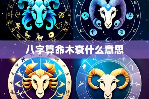 八字算命木衰什么意思