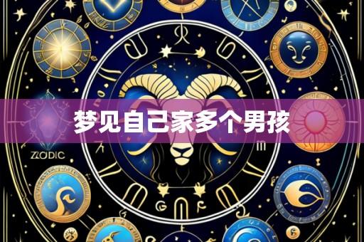 梦见自己家多个男孩