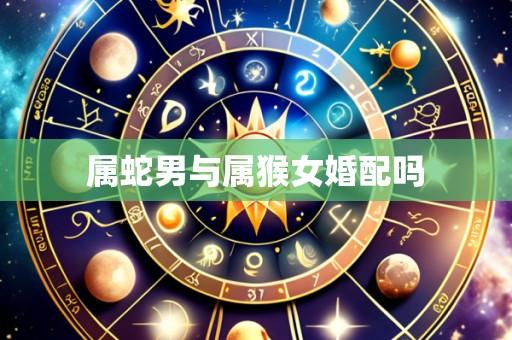 属蛇男与属猴女婚配吗