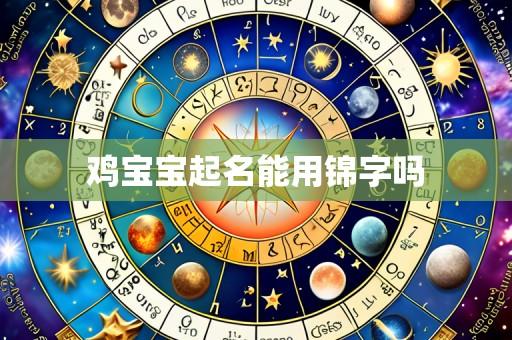 鸡宝宝起名能用锦字吗