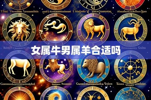女属牛男属羊合适吗