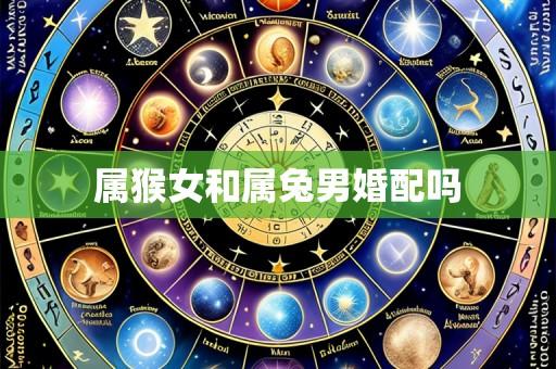 属猴女和属兔男婚配吗