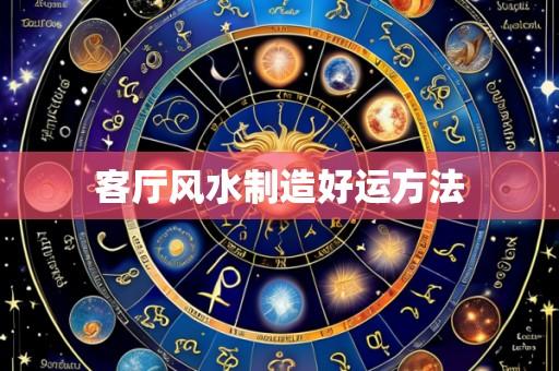 客厅风水制造好运方法