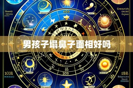 男孩子塌鼻子面相好吗