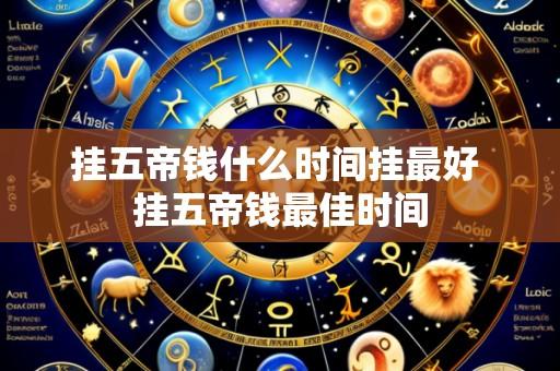 挂五帝钱什么时间挂最好 挂五帝钱最佳时间