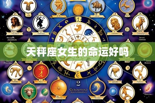 天秤座女生的命运好吗