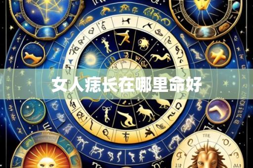 女人痣长在哪里命好