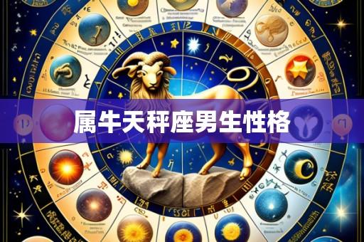 属牛天秤座男生性格