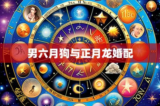 男六月狗与正月龙婚配