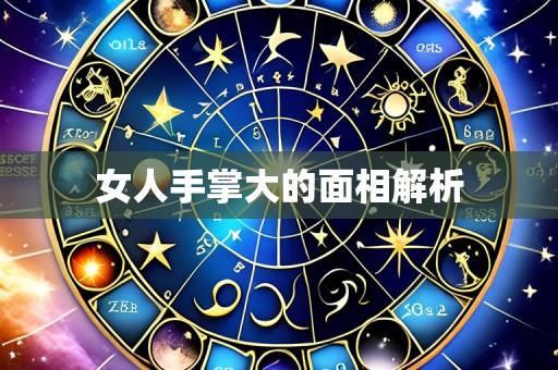 女人手掌大的面相解析