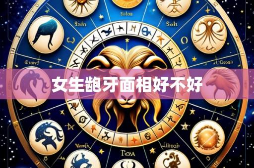 女生龅牙面相好不好