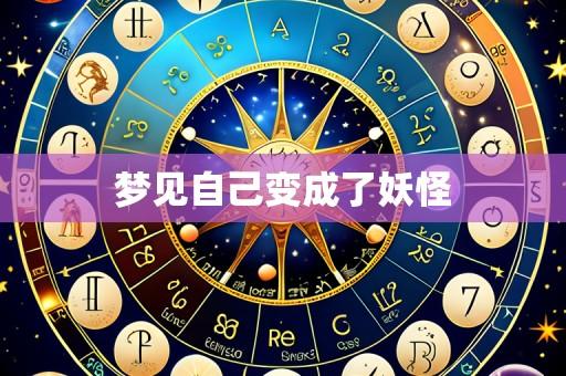 梦见自己变成了妖怪