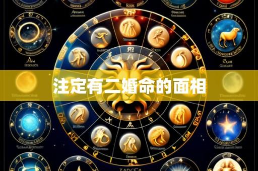 注定有二婚命的面相