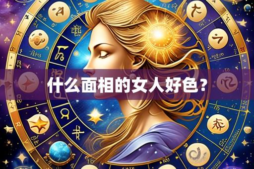 什么面相的女人好色?