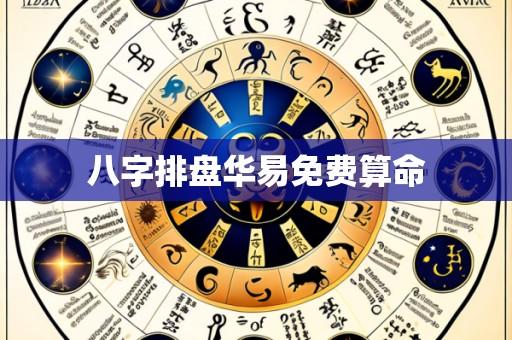八字排盘华易免费算命