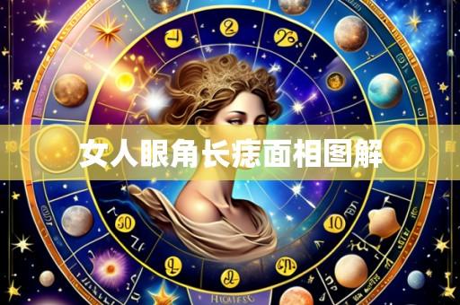 女人眼角长痣面相图解