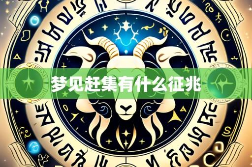 梦见赶集有什么征兆