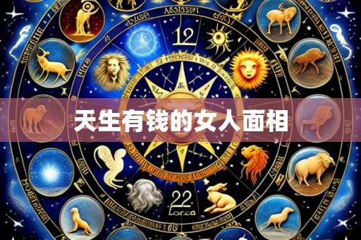 天生有钱的女人面相