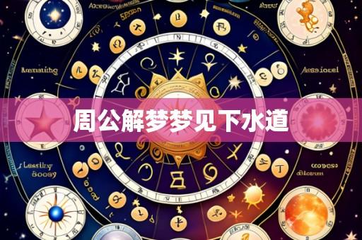 周公解梦梦见下水道