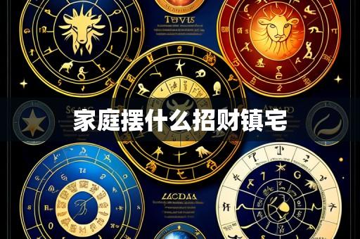家庭摆什么招财镇宅